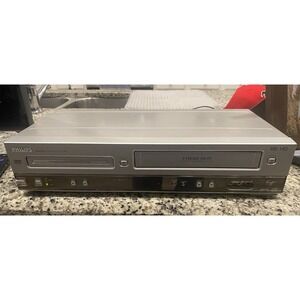 Philips DVD750VR DVD VCR Combo Player Recorder VHS Stereo No AV/Remote Read Desc